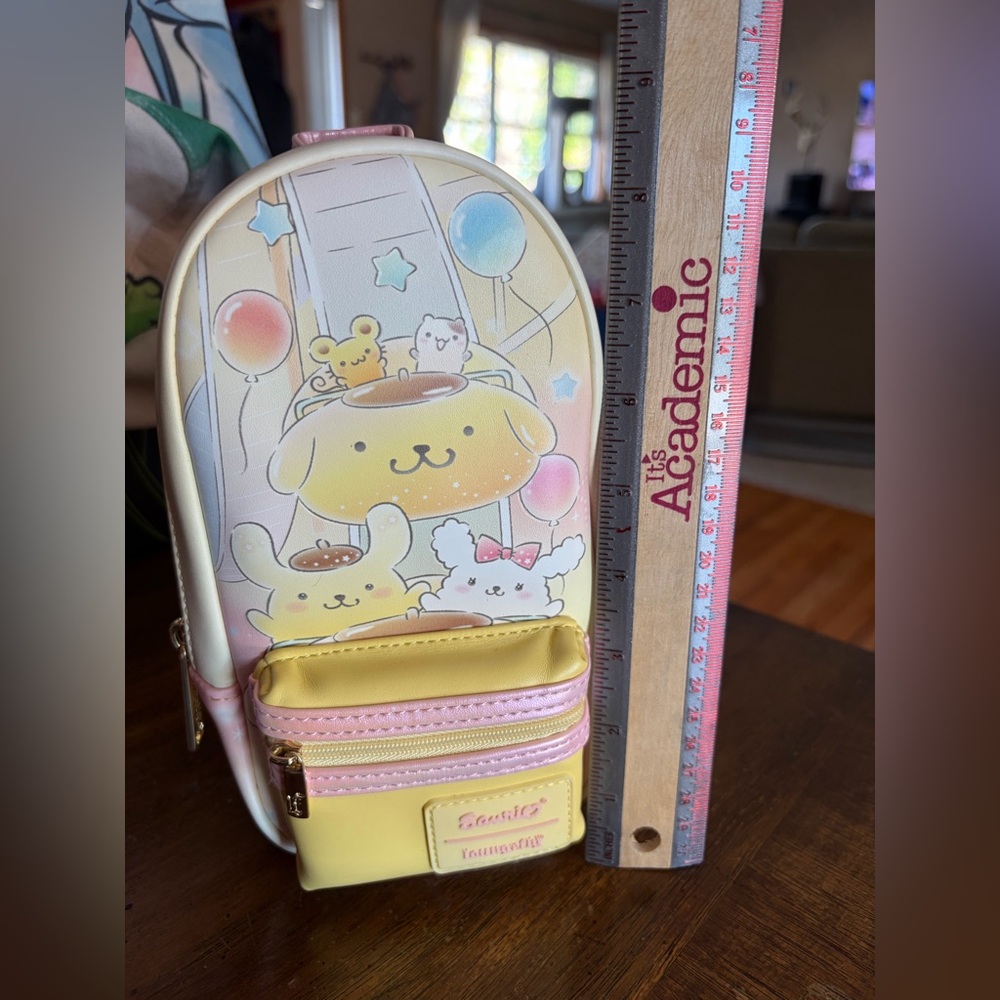Loungefly Yellow & Pink Pompompurin Mini Cosmetic Case